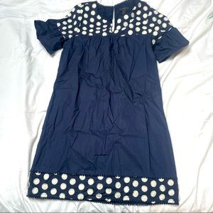 NWOT navy & white j crew dress!